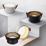 Dimmable Recessed Deep Glare LED Downlights 7W 12W 15W 20W LED Ceiling Spot Lights AC85~265V LED Ceiling Lamps Indoor Lighting