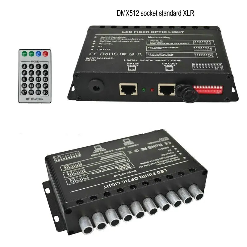 5W 24KeyS RF remote controlled Meteor effect LED shooting Star Light Engine Driver Fiber Optic Ceiling DIY Star SKY Lighting