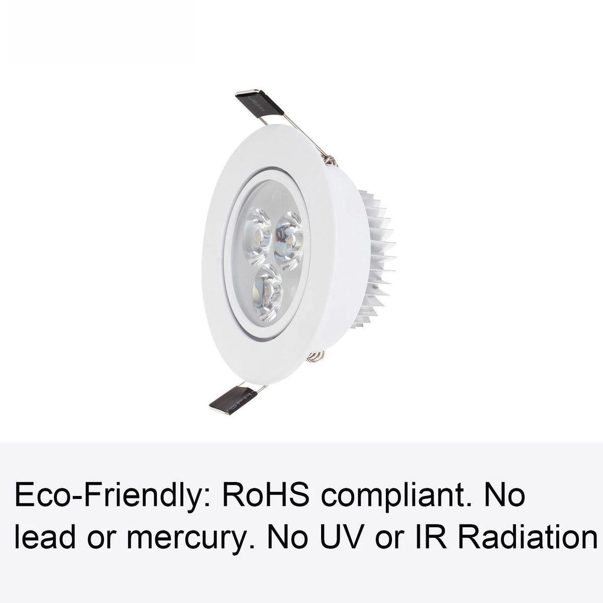 Dimmable Recessed LED Ceiling Downlight 3W Spotlight Lighting Lamps Bulb White Free Driver Colorful Red Yellow Blue Green Purple