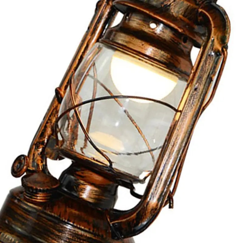 2025 New Vintage LED Wall Lamp Barn Lantern Retro Kerosene Wall Light European Antique Style