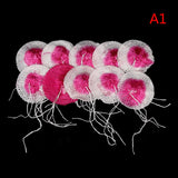 Gas Lantern Mantle Kerosene Gas Lamp Cover Durable Mesh Mantle 10pcs 65/85/100mm