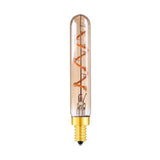 Vintage T20 T6 Tubular LED Filament Bulb - 1W 2W E12 E14 Dimmable Retro Light