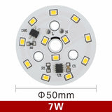 LED Downlight Chip 3W 5W 7W 9W 12W 15W 18W Round Light Chip AC 220V-240V 2835SMD Lamp Beads Cold/Warm white Lighting Spotlight