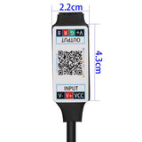Mini LED Bluetooth RGB Strip Light Controller Wireless Smart Phone Control DC 5-24V 6A For RGB 3528 5050 Strip Light Accessories