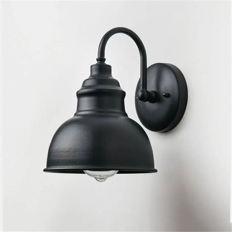 Minimalist Outdoor Wall Lanterns ,Aluminum Exterior Gooseneck Light, Farmhouse Barn Porch Light for Garden ,Garage, Yard, Front Door