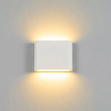 Black LED Wall Lamp (6W/12W) - Up & Down Outdoor/Indoor Modern Sconce Light Fixture for Garden, Corridor, Aisle & Terrace Decor