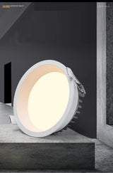 Led Downlight 220V Ceiling Light 5W 7W 9W 12W Recessed Spot Lamp Round Panel Lights AC85-265V For Home Indoor Lighting