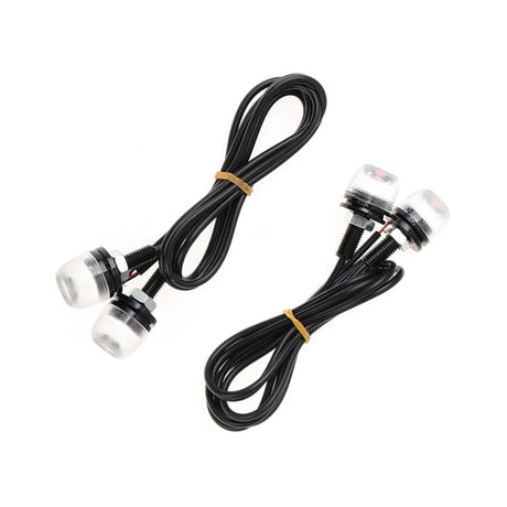 18mm 5630 5730 3 LED DRL Eagle Eye Lamp Daytime Running Lights Warning Fog lights Parking Signal Lamp 12V Yellow Amber White Ice