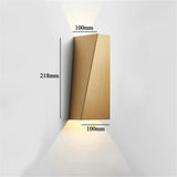 6W 10W LED Indoor Wall Lamp Bedroom Living Room Wall Light Decoration Up Down Light Aluminum Sconce Modern Wall Lamps