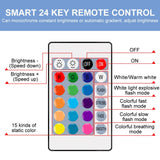 E27 Smart Control Lamp Led RGB Light Dimmable 5W 10W 15W RGBW Led Lamp Colorful Changing Bulb Led Lampada RGBW White Decors Home