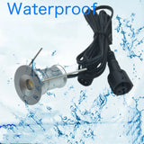 Outdoor 15MM LED Deck Light with Driver 12V Underground Lamp 1W Garden Stair Pathway Yard Landscape Lights Waterproof Spot Light