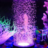 24keys Remote control IP68 Waterproof Aquarium Submersible Fish/Turtle Tank Air Stone Bubble Led Light RGB Underwater pump Decor
