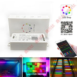 WIFI Unreal color controller APP RGB conterol ws2812b sk6812 sk6812RGBW 5-24v Intelligent brightness modulator