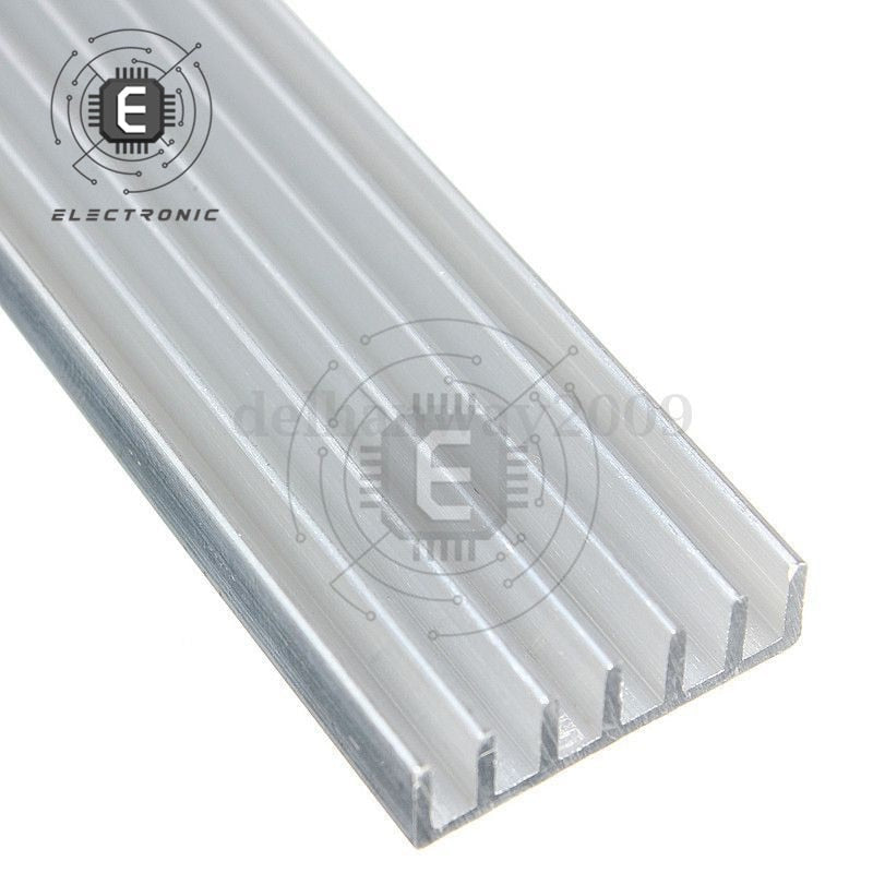 1PCS 150x20x6mm Solid State Hard Disk Aluminum Heatsink Radiator Chip Heat Dissipation LED Power IC PC Heat Sink