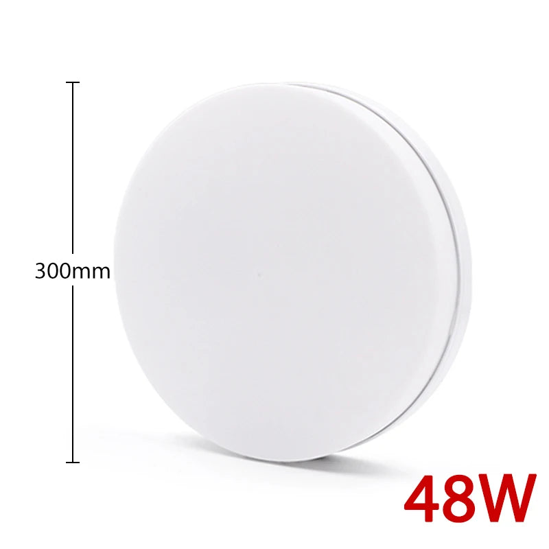 Ultra-Thin Surface Mount LED Ceiling Light (6W-48W) - AC85-265V Flush Mount Panel Lampada Lamp Fixture for Bedroom & Living Room