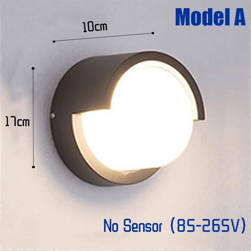 LED Outdoor Lights Motion Sensor Outdoor Wall Light Waterproof IP65 Outdoor Wall Lamp Street Lamp Garden Lights Outdoor Lighting