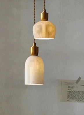 Nordic Modern Ceramic Pendant Lights Fixtures Bedroom Living Room Light Hang lamp Vintage Hanging Lamp Luminaire Lighting