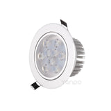 3W 5W 7W 9W 12W 15W 18W Dimmable LED Recessed Ceiling Down Light White Lámpara 220V 110V Home Downlight Spotlight Energy Saving