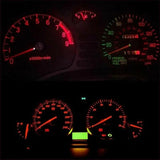 10x T5 B8.5D 5050 LED 1 SMD Car Dashboard Light Dash Instrument Indicator Lights Bulbs