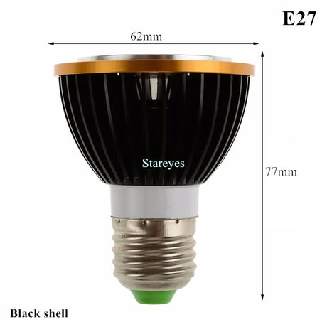 1 Piece of  LED COB Par20 Bulb E27 GU10 B22 E14 110V 220V 3W 5W 7W dimmable spot light Lamp LED P20 Spotlight downlight Lighting