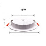 Dimmable 5W-36W LED Ceiling Lamp Recessed SMD Downlight 24W 30W Spot Light AC85-260V For Living Room and Shopping Mall Lighting