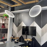Modern Minimalist LED Fabric Pendant Light - Nordic Art Textile Ceiling Hanging Lamp Fixture for Dining Room, Bar Table & Living Room Decor
