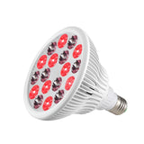 Red Light Therapy LED E27 54W Red Light LED Massage Therapy Lamp  660nm 850nm Near Infrared Therapy Light LED Lamp/ Red Light Grow LED Bulb