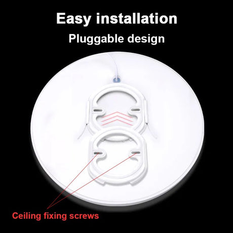 2CM Ultrathin LED Ceiling Lamps in Living Room Bedroom Natural Light Gold Black White Moisture and mosquito proof Ceiling Lights