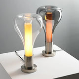 Eris Table Lamp Modern Creative Bedroom E27 Smoky/Clear Glass Light Nordic italian design lamp Study Living Room Home minimalist