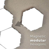 Helios Touch Magnetic Modular Honeycomb LED Wall Lights (EU/US/UK Plug) - Creative Quantum Hexagon Touch-Sensitive Light Panels for Bedroom