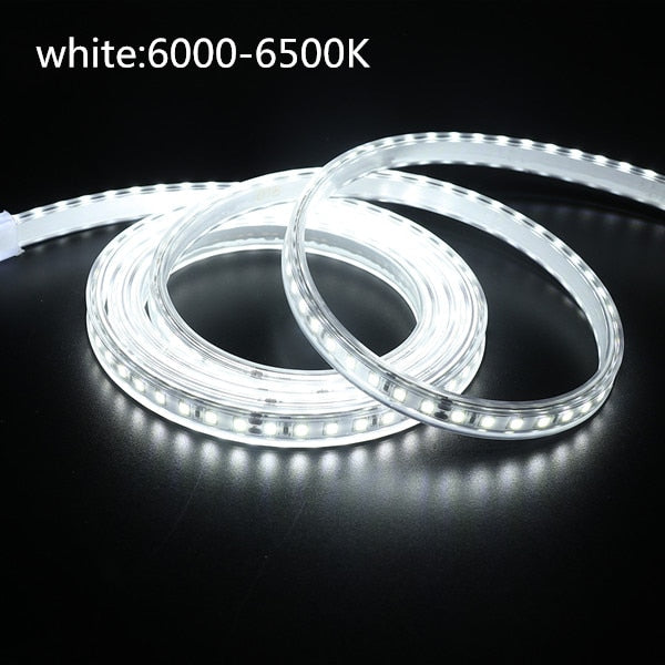 DC 12V/24V LED Strip Waterproof IP67 120LEDs/m Natural White 4000K /Warm White Flexible Tape 2835 LED Light Lamp 0.5m-10m