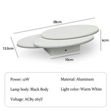 Modern Minimalist Indoor LED Wall Lamp - Simple Accent Sconce Light Fixture for Bedroom Bedside, Living Room Background Wall & Aisle Corridor