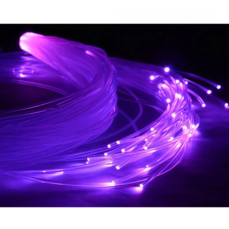 0.5mm End Glow PMMA Fiber Optic Cable (1m–5m) – High Brightness Plastic Fiber for DIY LED Star Ceiling & Sensory Lighting