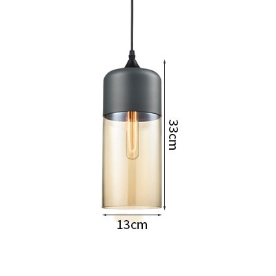 Nordic Modern LED Pendant Lights Fixtures Bedroom Dinning Living Room Light Wood Color Glass Hanging Lamp Luminaria