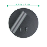 LED Wall Lamps Reading 3W  Strip light Back light 8W bedroom Study living room Sconce Adjustable With Switch Bedside Wall light