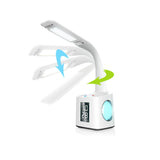 Led Button Night Light Usb Charging Book Clip Light Student Folding Plug-in Eye Protection Reading Lamp
