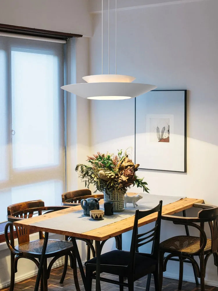 Dining room lamp chandelier led modern minimalist single head bar round Nordic bedroom living room study room dining room lamps