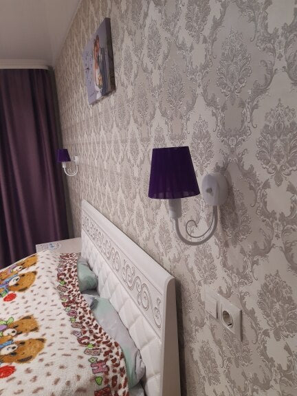 Mini Modern Lace Lamp shade For Chandelier, DIY Fabric Lampshades For Wall Lamp, Clip On