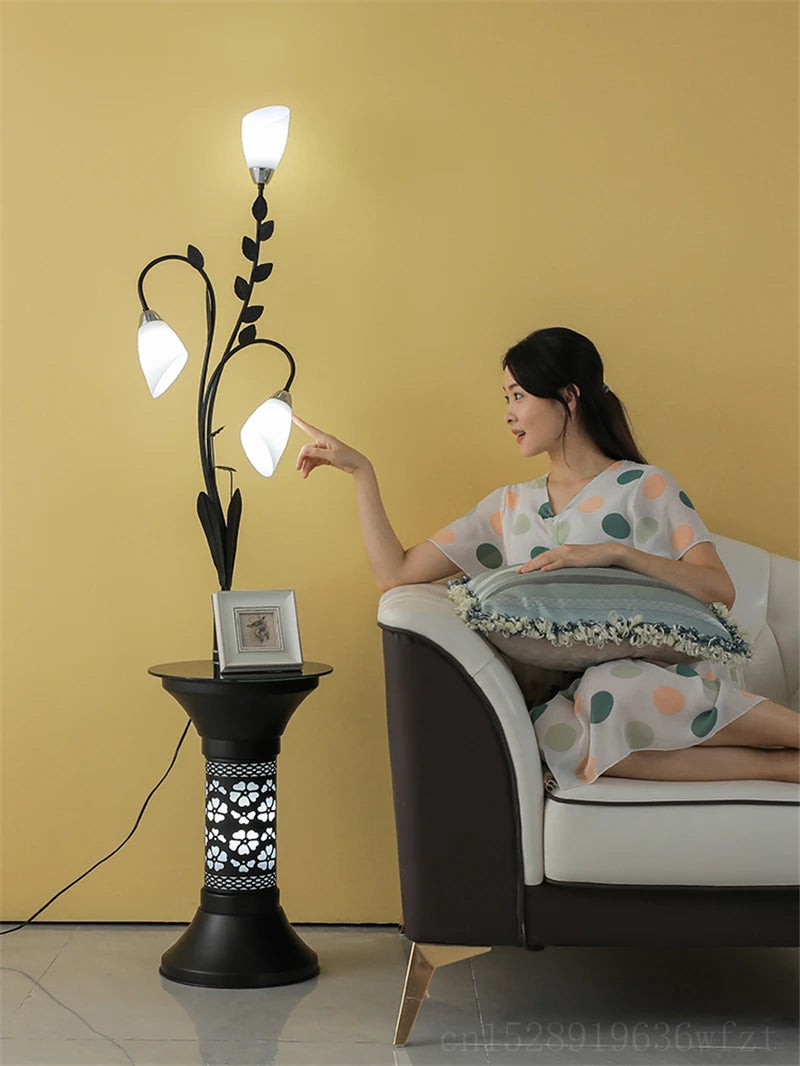 Modern Acrylic Lamp Shade Standing Lamp Coffee Table Floor Lamp Living Room Sofa Reading Floor Light Bedroom Bedside Stand Light