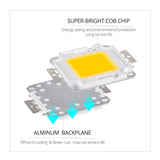COB LED Chip DC 9-12V 30-36V Integrated Matrix Diode Beads DIY 10W 20W 30W 50W 100W Floodlight Spotlight High Power