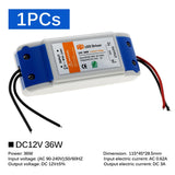 12V Power Supply Adapter 110V 220V to 12V Lighting Transformer 100W 72W 36W 18W DC12 Volts Source LED Driver for LED Strip Light