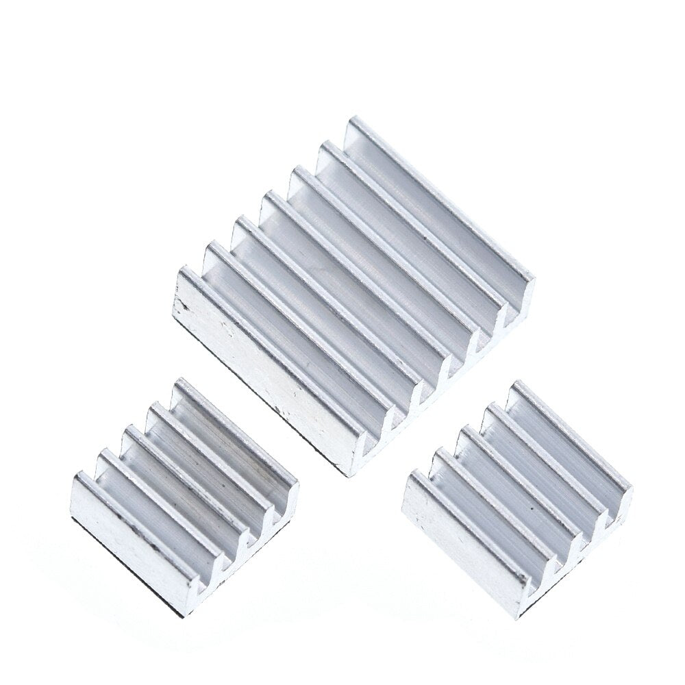 Adhesive Raspberry Pi Heatsink Cooler Pure Aluminum Heat Sink Set Kit Radiator For Cooling Raspberry Pi 2 B