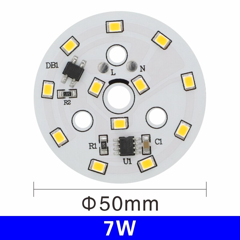 Led Chip Light Set LED Chip 3W 5W 7W 9W 12W 15W 18W SMD 2835 Light Beads AC 220V-240V DIY ...