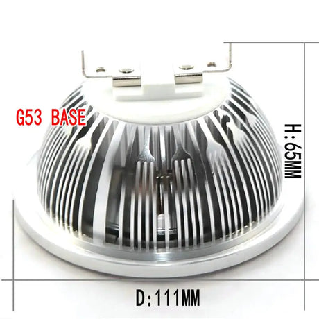 AR111 15W 20W LED Downlight Dimmable GU10 QR111 ES111 G53 Bulb Light AC110V/220V/DC12V Spotlight