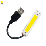 60x15mm USB LED COB Light Source (DC 5V, 2W) - Warm & Cold White Light Strip Module