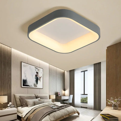 Classical Ceiling lamp Modern led Ceiling Lights for living Room Bedroom Study Room Corridor Grey or White Color Lighting Light