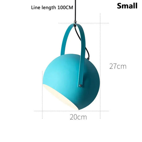 LED Pendant Lights Nordic E27 Macaron Colorful Luminaria New Bedroom Restaurant Pendant Lamp Home Decors Adjustable Lamp Lustre