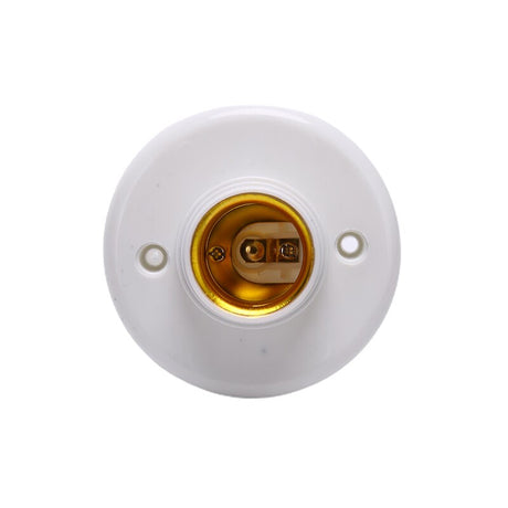 E27 Screw Cap Socket White Ceiling Light Lamp 6pcs/lot Bulb Fixing Base Stand Light Bulb Holder