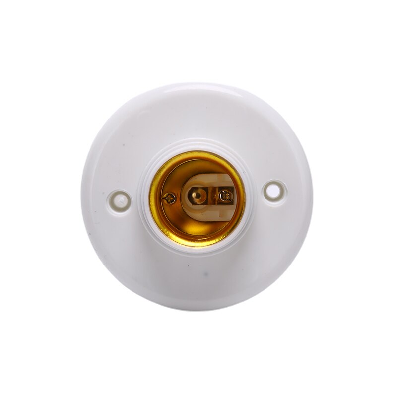 E27 Screw Cap Socket White Ceiling Light Lamp 6pcs/lot Bulb Fixing Base Stand Light Bulb Holder