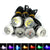 18mm 5630 5730 3 LED DRL Eagle Eye Lamp Daytime Runing Lights Warning Fog lights Parking Signal Lamp 12V Yellow Amber White Ice
